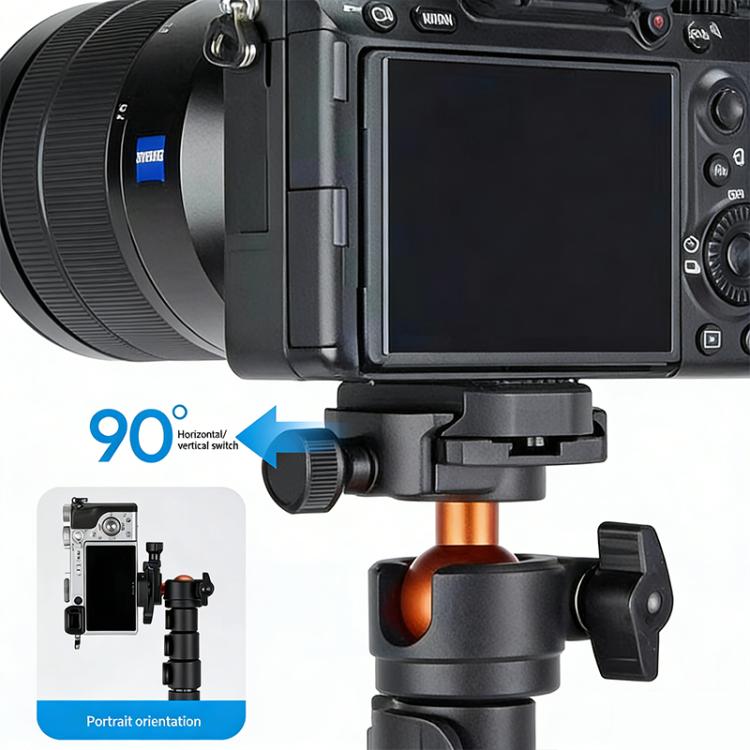 YUNTENG VCT-8068 For Live Streaming 1.98m Adjustable Phone Holder Camera Tripod Stand, VCT-8068