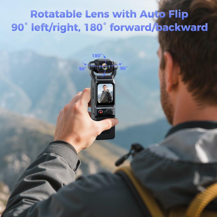 L18 Outdoor Recording Gyroscope Stabilization Camera 1.69 Inch Touch Screen 4K Wireless Action Camera, L18