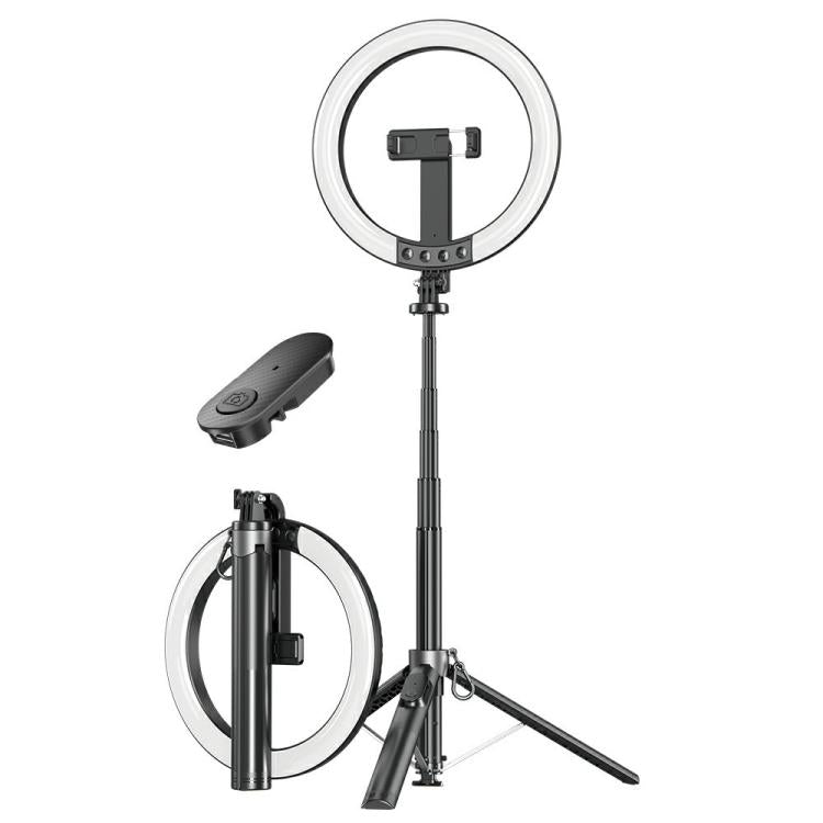 P61RGB For Phone Live Streaming Lighting Equipment Remote Control Selfie Ring Light Tripod