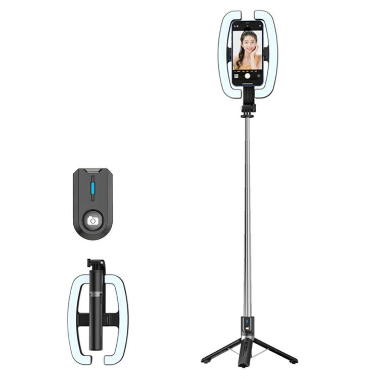 P99W For Live Streaming Selfie Stick Ring Light Phone Tripod Stand Remote Control Beauty Fill Light, P99W