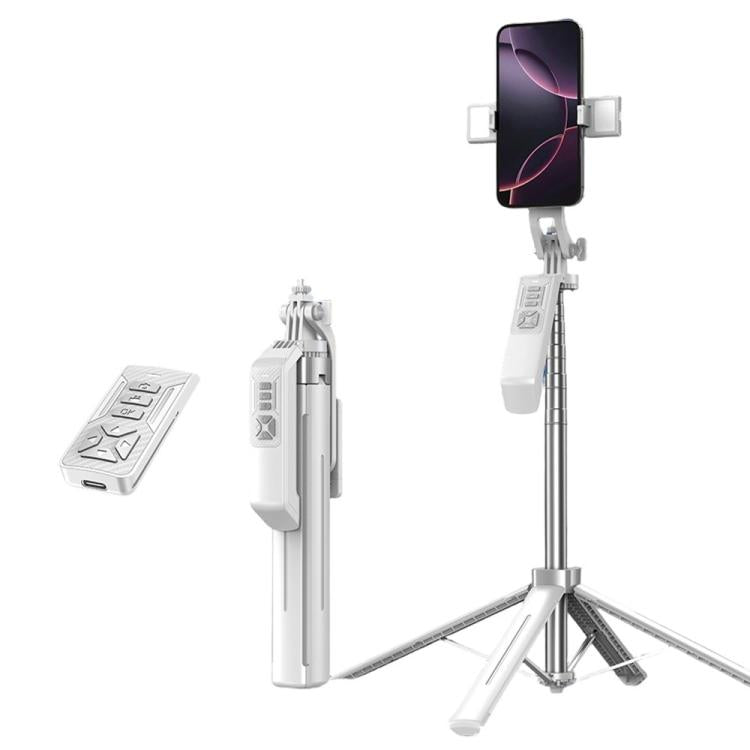 P18TK Anti-Shake Handheld Stabilizer 1.8m Extendable 4-leg Tripod Bluetooth Selfie Stick, P18TK