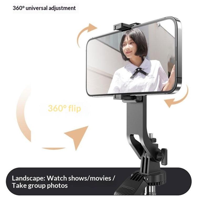 P18TK Anti-Shake Handheld Stabilizer 1.8m Extendable 4-leg Tripod Bluetooth Selfie Stick, P18TK