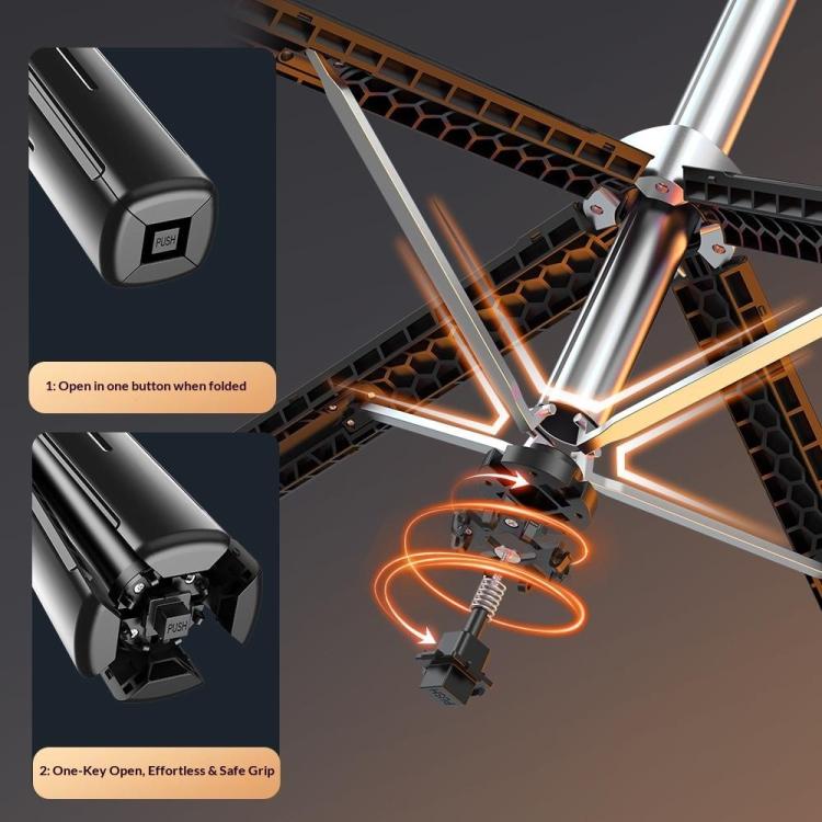 P18TK Anti-Shake Handheld Stabilizer 1.8m Extendable 4-leg Tripod Bluetooth Selfie Stick, P18TK