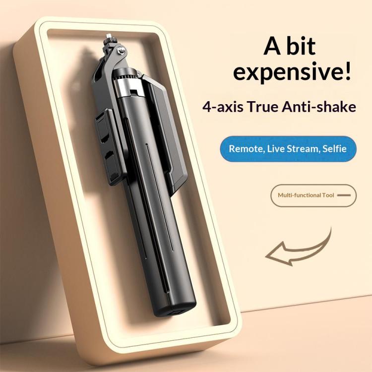 P18TK Anti-Shake Handheld Stabilizer 1.8m Extendable 4-leg Tripod Bluetooth Selfie Stick, P18TK