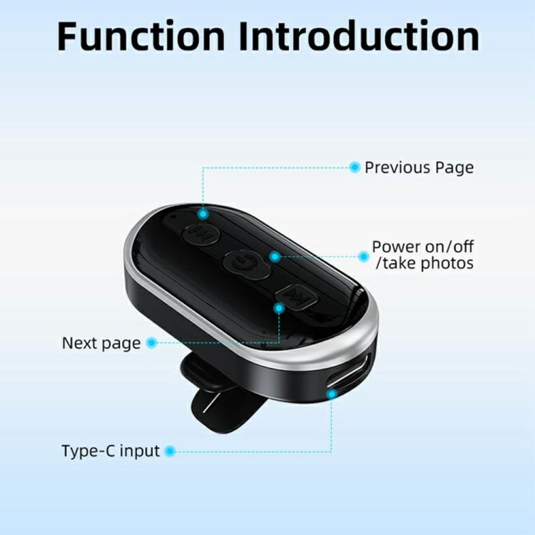 B3 Shutter Controller Wireless Camera Remote Intelligent Voice Control Bluetooth Remote