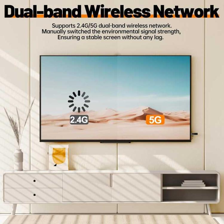 Wireless HDMI Extender 4K HD Decode 1080P Output For PC / Laptop / Projector / TV Box