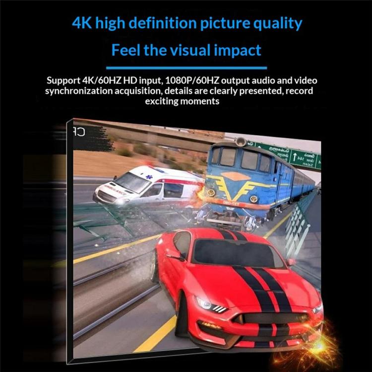 HU-02A Live Streaming Adapter Cable HDMI to USB / Type-C 2 in 1 Video Capture Card, HU-02A