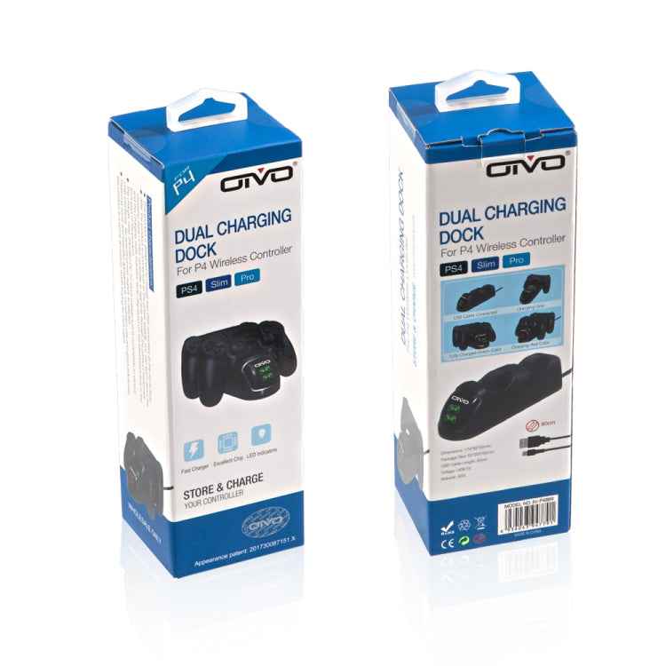 OIVO IV-P4889 Dual Charging Dock for PS4 Wireless Controller