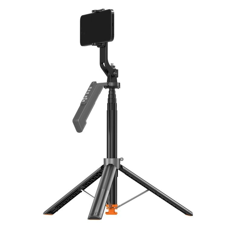 T02TK Bluetooth Remote Control Phone Tripod Stand 360 Degrees Rotation Selfie Stick Tripod, T02TK