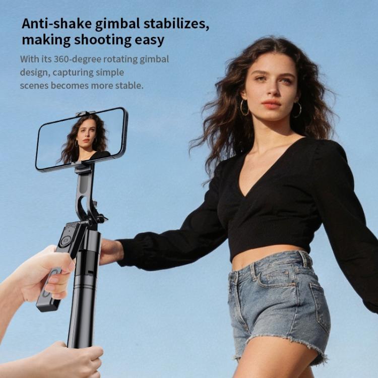 F01 For Live Streaming AI Smart Face Tracking Gimbal Selfie Stick 192cm Telescopic Tripod Stand