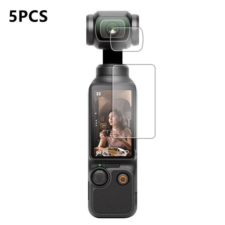 5pcs Ultra-High Definition Soft EPU Hydrogel Film, For DJI Osmo Pocket 4