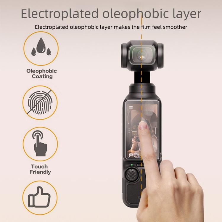 5pcs Ultra-High Definition Soft EPU Hydrogel Film, For DJI Osmo Pocket 4