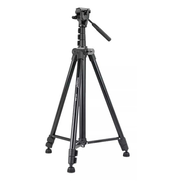YUNTENG VCT-4000 For DSLR Phone Video 400cm Extended Professional Camera Tripod, VCT-4000