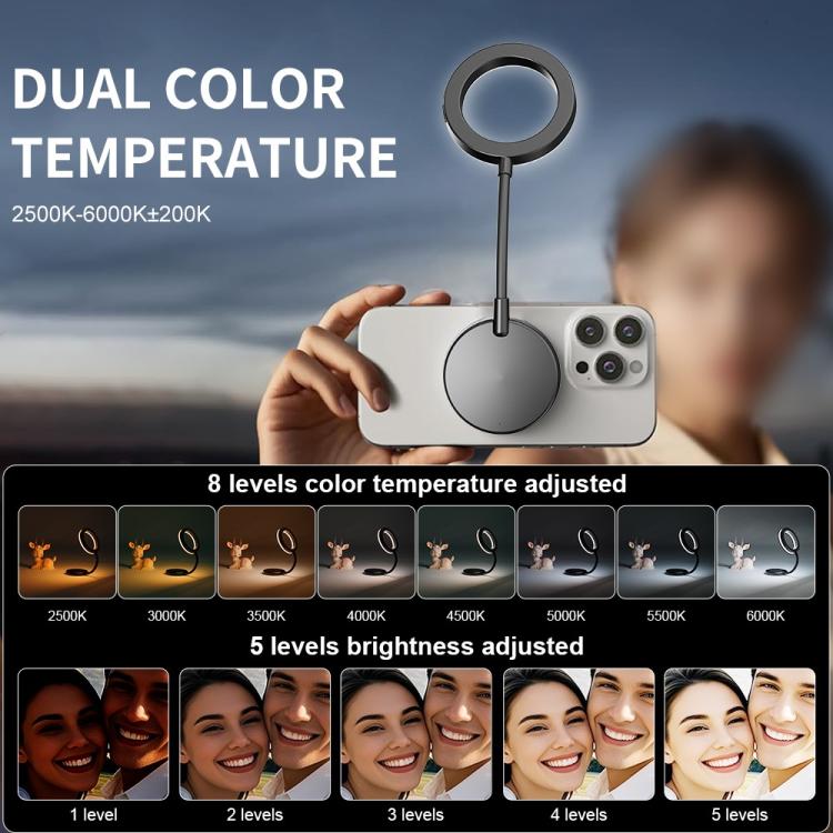 VLOGLITE M15 For Phone Reading Photography Video Lighting Mini Portable Selfie LED Light