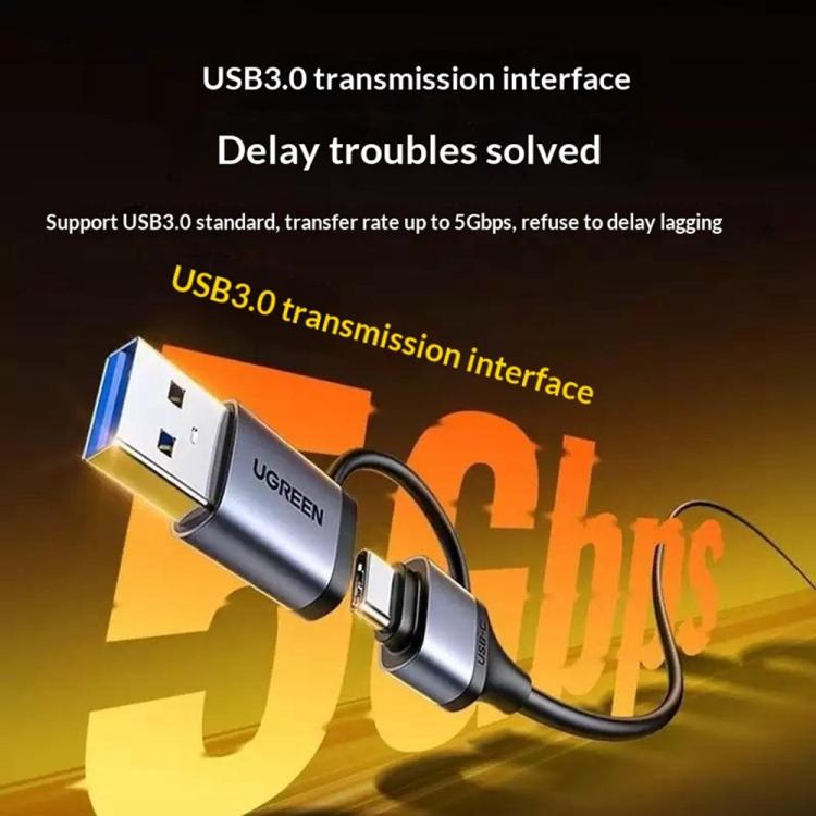 UGREEN CM726-25773 With 4K HD Loop Out USB A / USB C 2 in 1 2K / 30Hz Video Capture Card