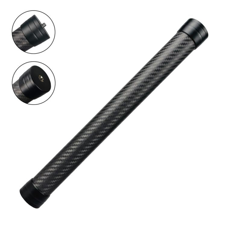 KE-36 For DJI RS3 / RS4 Gimbal Stabilizer 1 / 4 inch Screw Mount 35cm Carbon Fiber Extension Rod