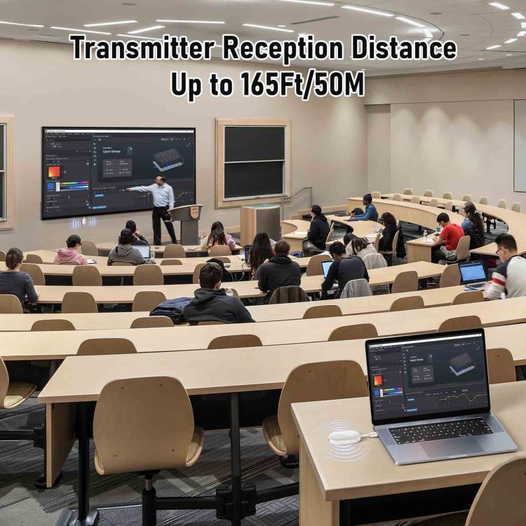 Lemorele G500 HDMI-compatible Wireless Transmitter Set Plug Play 1080P 50M Long Range Adapter