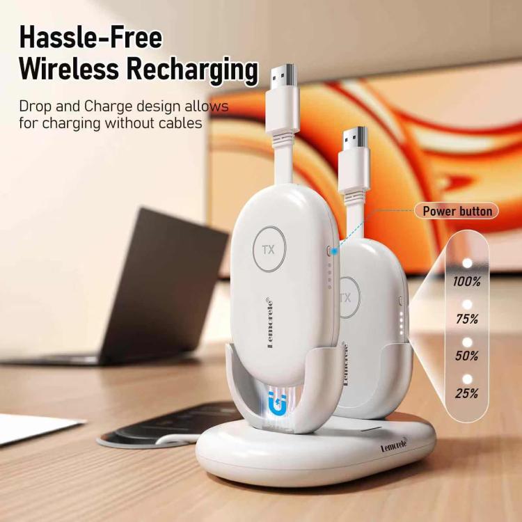 Lemorele G500 HDMI-compatible Wireless Transmitter Set Plug Play 1080P 50M Long Range Adapter