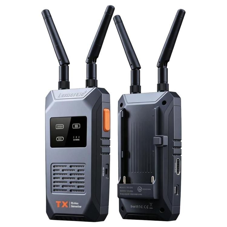 Lemorele R1100 Wireless Video Transmitter 1TX To 4RX 1080P 200M HDMI-compatible Loop Out Adapter, R1100