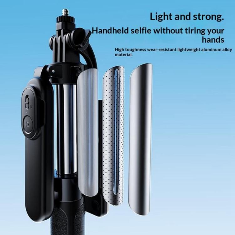 X2 1.3m Extendable 4-Axis Stabilization Phone Holder Bluetooth Remote Control Selfie Stick Tripod, X2