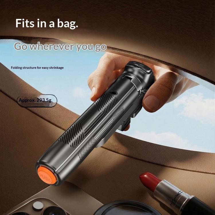 T35 Photography Auto Pop-Up Extendable Tripod Bluetooth Selfie Stick with Remote Control, T35