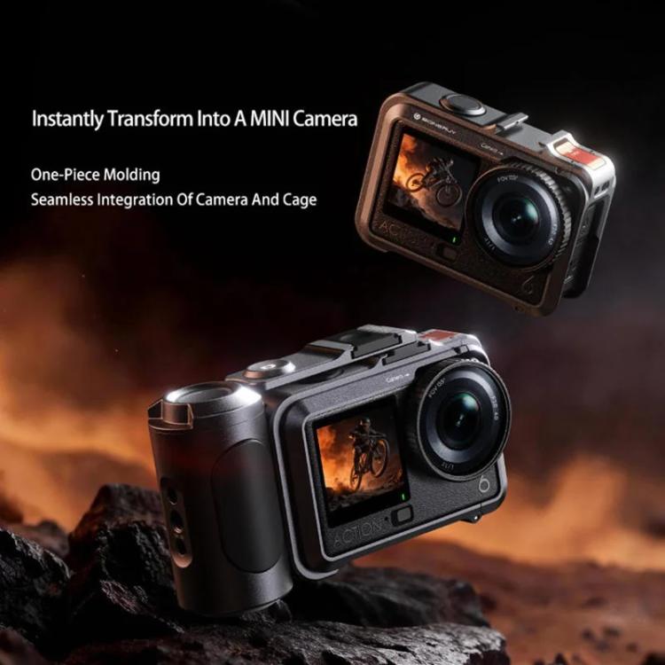 For DJI Osmo Action 6 DJ-6 Detachable Magnetic Camera Cage Frame Cover