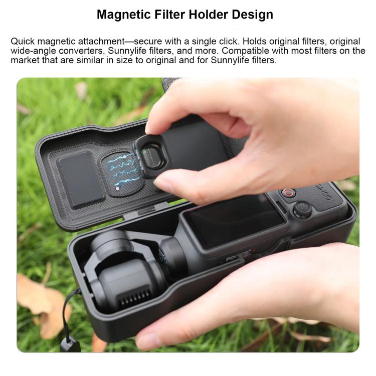 Anti-fall Anti Scratch Shockproof Flip Cover, For DJI Osmo Pocket 4 / 3 Long, For DJI Osmo Pocket 4 / 3 Short