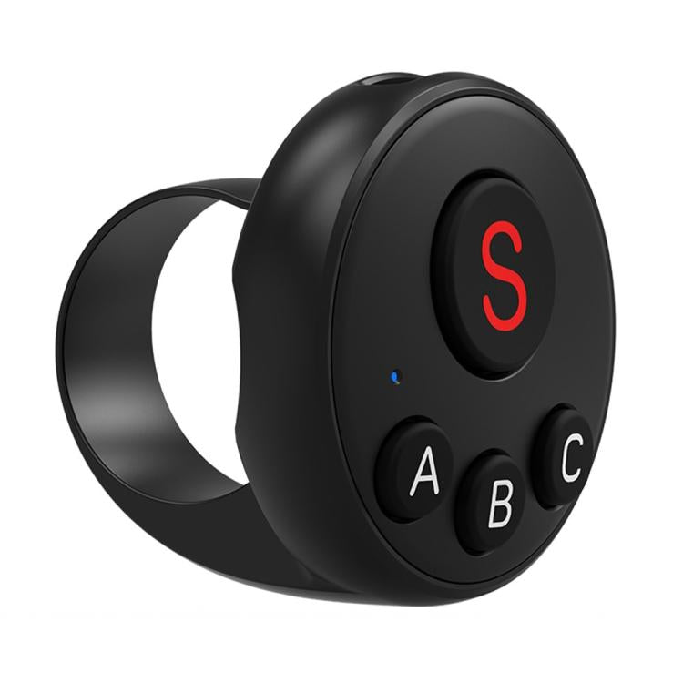 D11 BT Remote Control Ring Wearable Action Camera Controller For DJI Action, GoPro, Insta360 Action Cameras