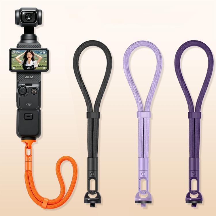 Anti-Loss Self-Locking Adjustable Camera Wrist Lanyard, For DJI Osmo Pocket 4 / 3
