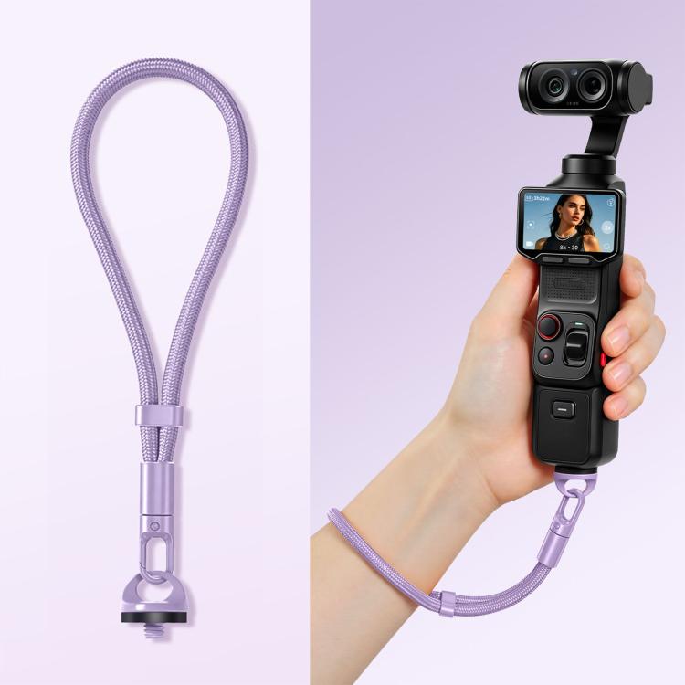 Anti-Loss Self-Locking Adjustable Camera Wrist Lanyard, For Insta360 Luna Ultra
