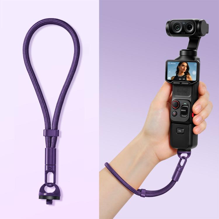 Anti-Loss Self-Locking Adjustable Camera Wrist Lanyard, For Insta360 Luna Ultra