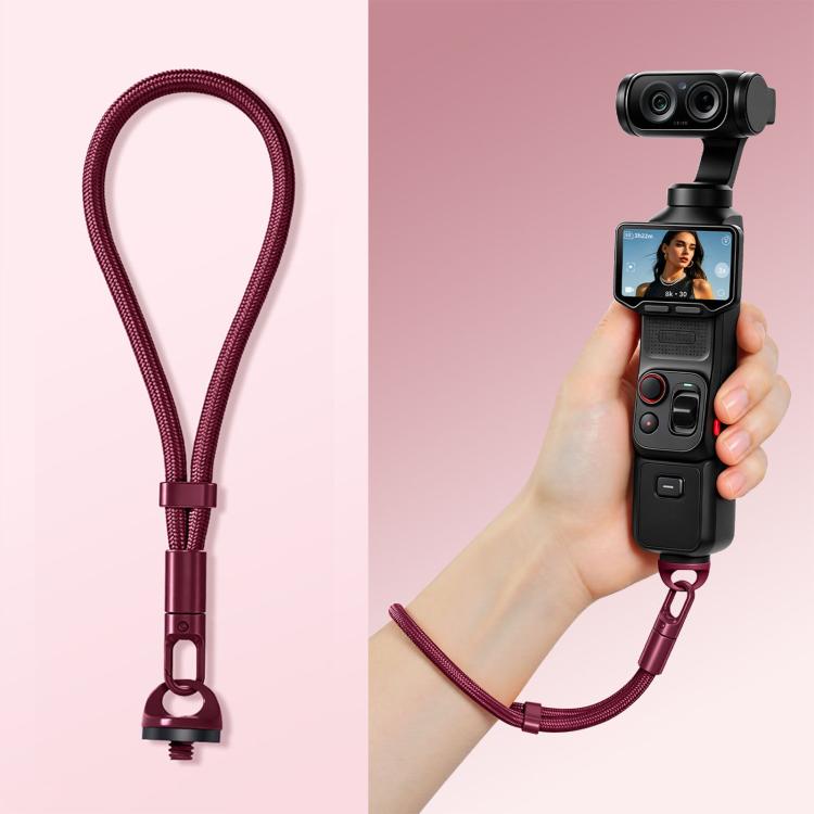 Anti-Loss Self-Locking Adjustable Camera Wrist Lanyard, For Insta360 Luna Ultra