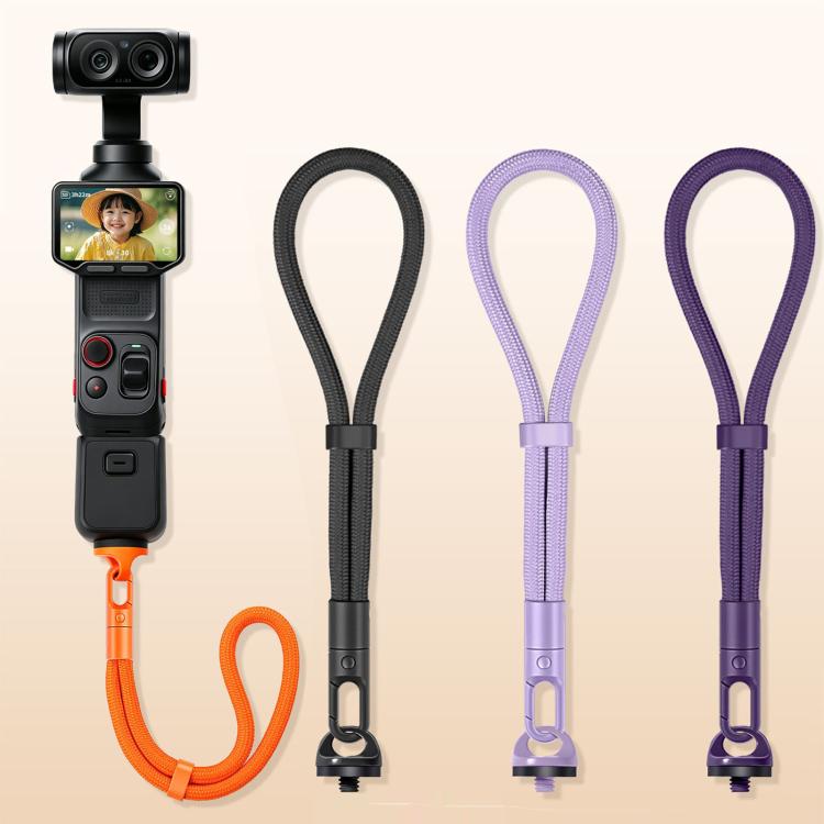 Anti-Loss Self-Locking Adjustable Camera Wrist Lanyard, For Insta360 Luna Ultra