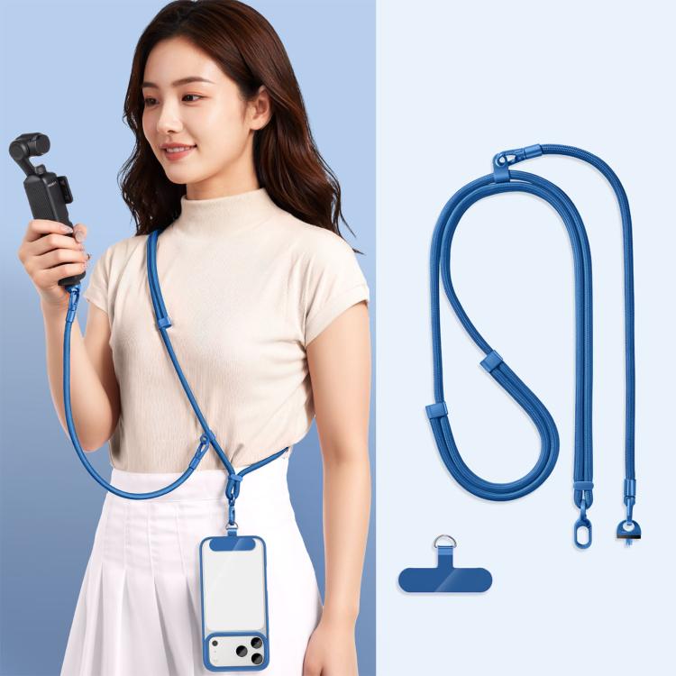 Adjustable Long And Short Anti-Loss 3-in-1 Crossbody Camera Strap, For DJI Osmo Pocket 4 / 3