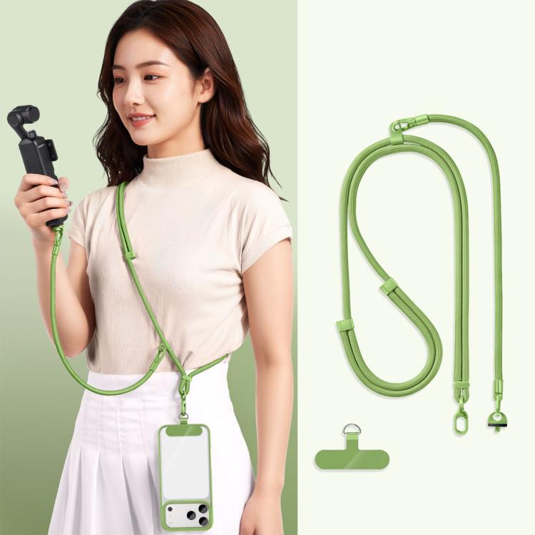 Adjustable Long And Short Anti-Loss 3-in-1 Crossbody Camera Strap, For DJI Osmo Pocket 4 / 3