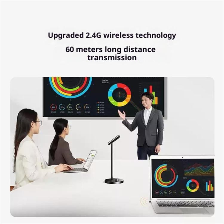 UGREEN CM770-35344 2.4G Desktop Microphone DSP Noise Cancelling Omnidirectional Mic, CM770-35344