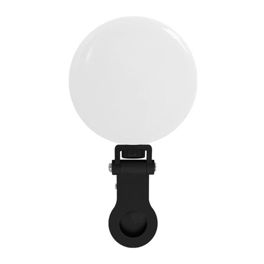 K-23 3 Color Temperature Portable Selfie Light Mini Clip-on Magnetic LED Fill Light, K-23