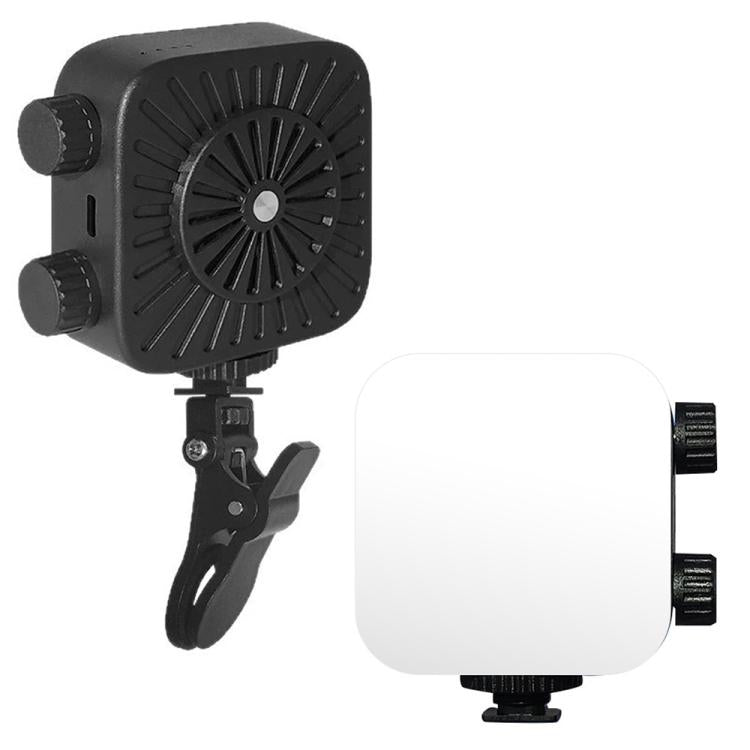 K-31 For Photography Live Streaming 84-LED Clip-on Fill Light 3 Color Temperature Dimmable, K-31