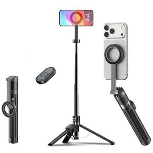 JMARY KT-279 1.54m Selfie Stick Aluminum Alloy Extendable Tripod with Remote Control for Vlog Live Streaming, KT-279