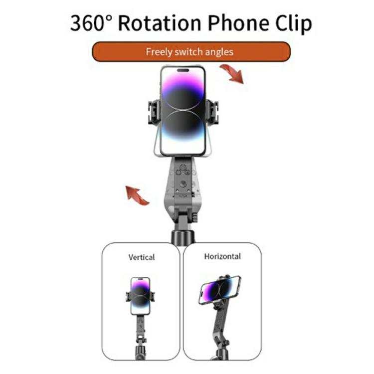 JMARY KT-299 1.8m AI Face Tracking Selfie Stick 360 Rotation Tripod with Remote Control, KT-299