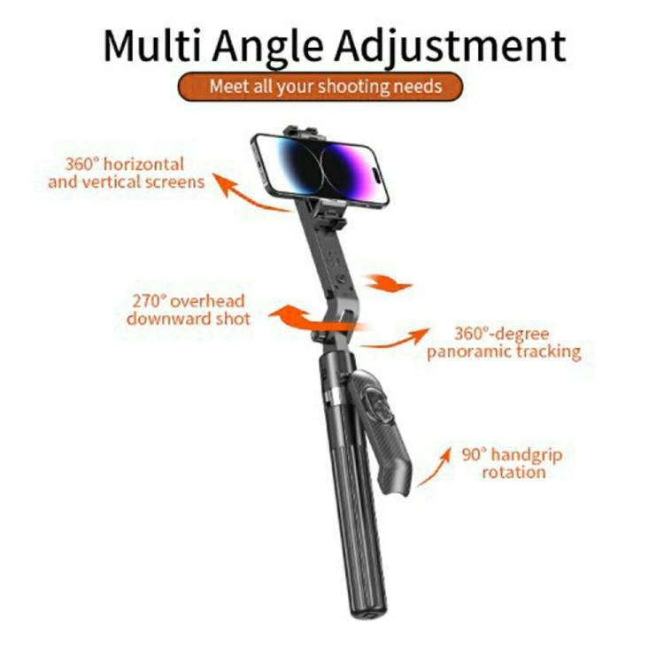 JMARY KT-299 1.8m AI Face Tracking Selfie Stick 360 Rotation Tripod with Remote Control, KT-299