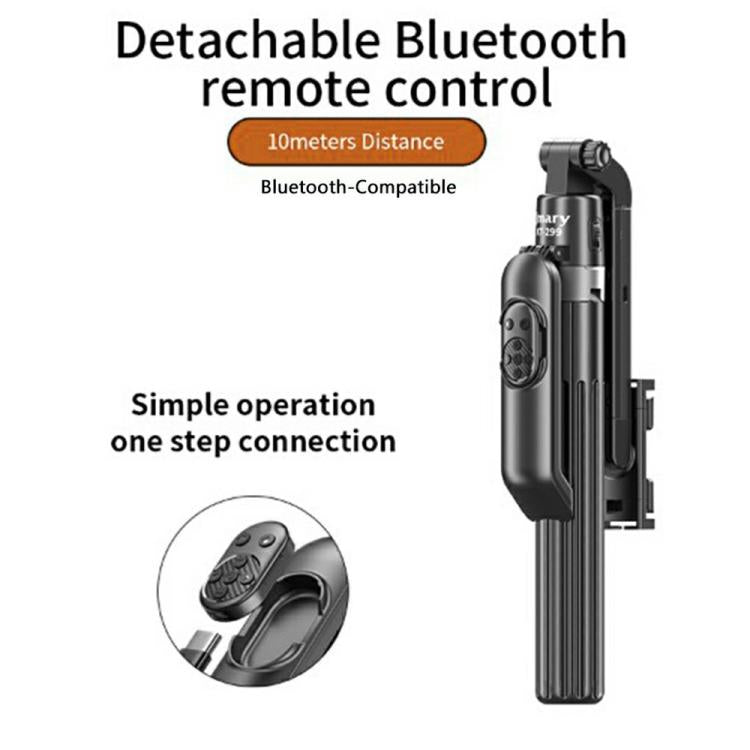 JMARY KT-299 1.8m AI Face Tracking Selfie Stick 360 Rotation Tripod with Remote Control, KT-299