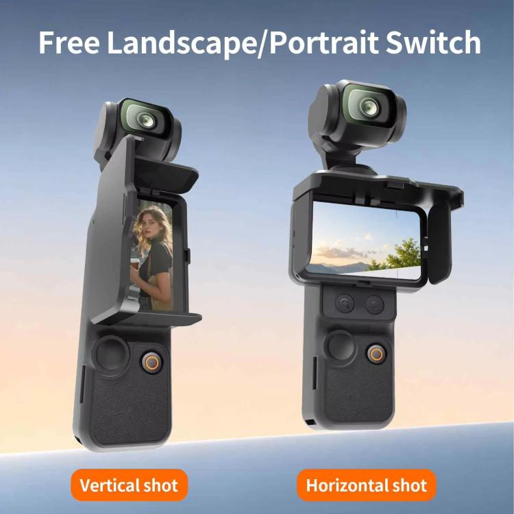 Screen Sun Hood Guard Foldable Screen Monitor Cover Protector, For DJI Osmo Pocket 4P / 4 / 3