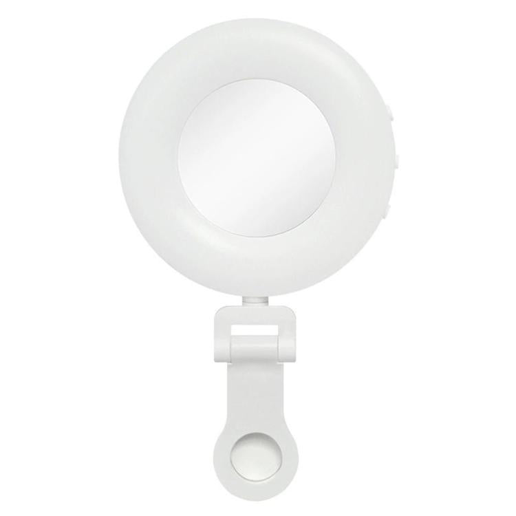 S-3 With Makeup Mirror Phone Clip Selfie Vlogging Beauty Lighting LED Ring Fill Light