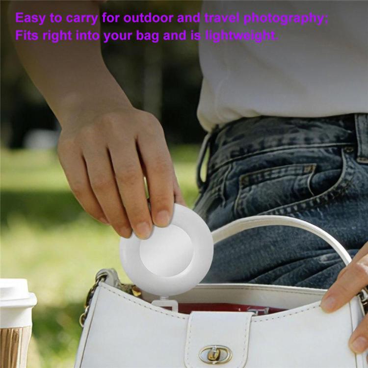 S-3 With Makeup Mirror Phone Clip Selfie Vlogging Beauty Lighting LED Ring Fill Light