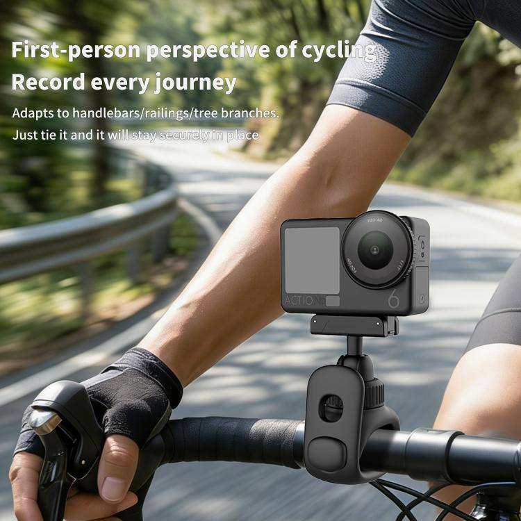 Universal Bracket Elastic Strap Cycling Fixed Mount, For DJI Osmo Action 6