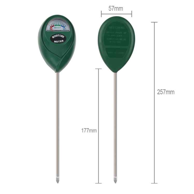 RZ100 Mini Soil PH Moisture Humidity Measuring PH Meter Soil Moisture Monitor Hygrometer Gardening Plant Farming Moisture Tester