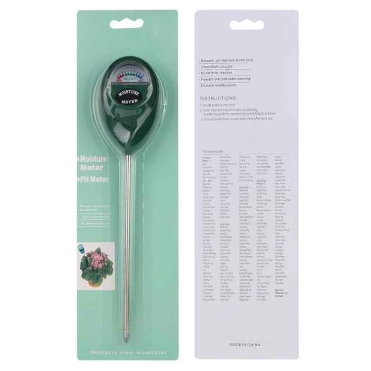 RZ100 Mini Soil PH Moisture Humidity Measuring PH Meter Soil Moisture Monitor Hygrometer Gardening Plant Farming Moisture Tester