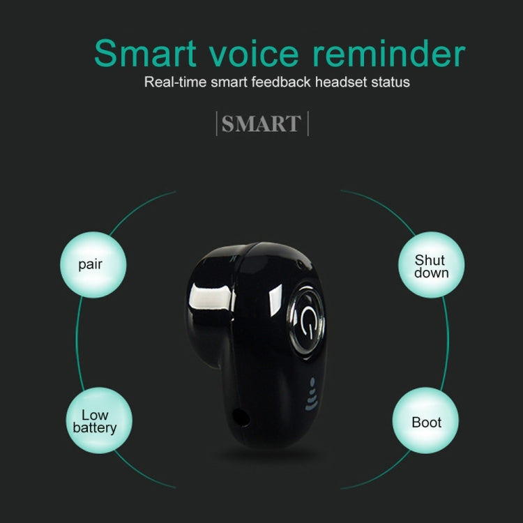 S650 Second Generation Charging Base Mini Bluetooth Earphone Wireless Earbuds Business Invisible Handsfree In-Ear Earphones with Mic