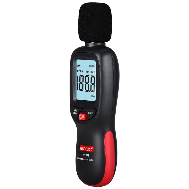 WT85B Sound Level Meter Digital Decibel Meter Digital Noise Meter Environmental Noise Tester, WT85B Black, WT85B White